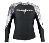Футболка лайкра FanDiver длинный рукав (Мужской; M; marble black)